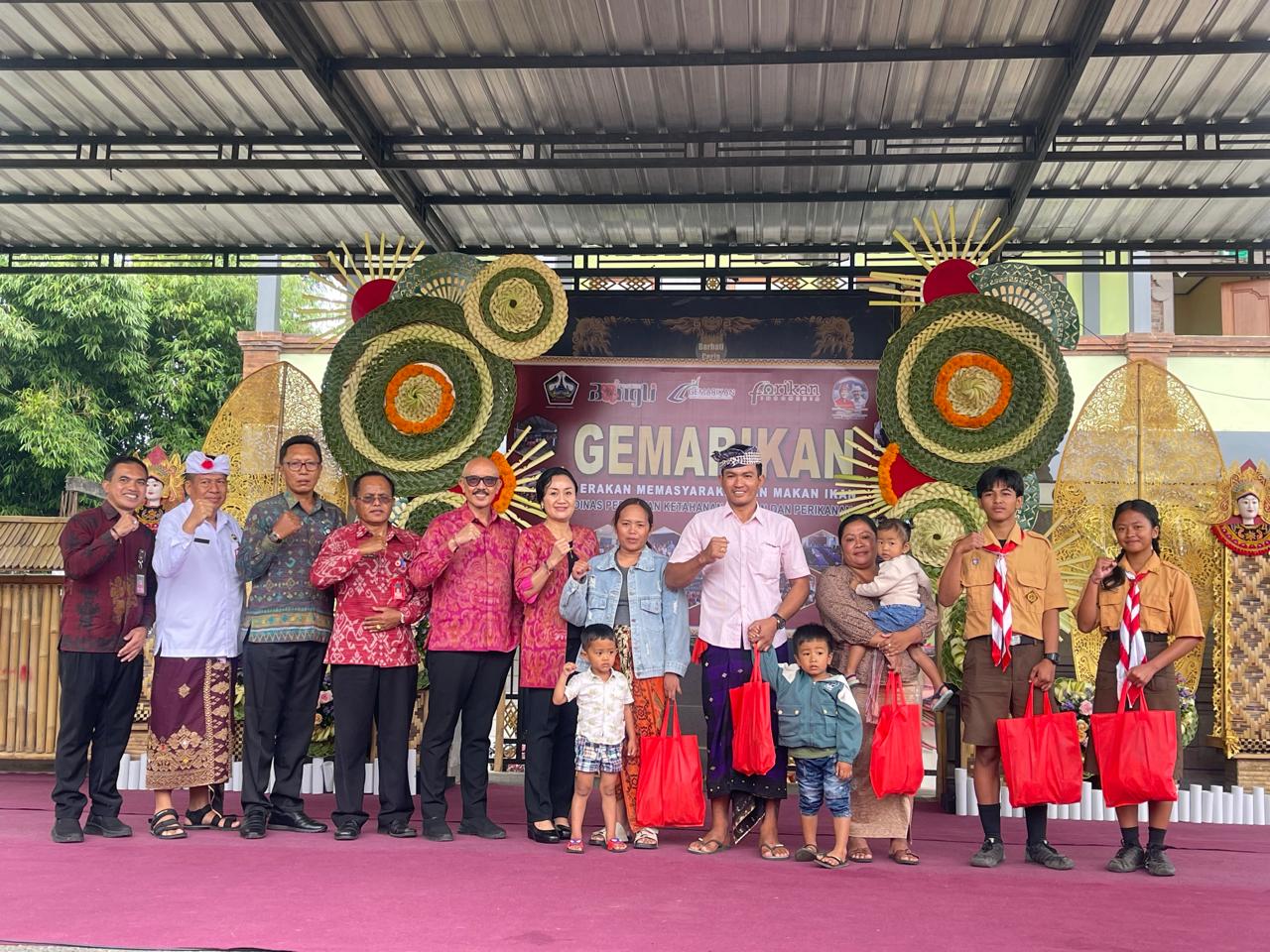 Dinas Kelautan dan Perikanan Provinsi Bali Dukung GEMARIKAN 2025 di Bangli